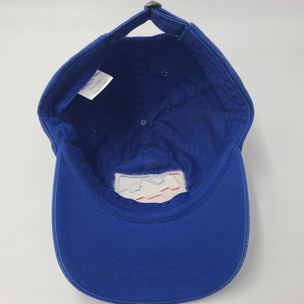 Vintage Indy Racing League Hat Strapback Blue Red White IRL‎ Racing Casual Men